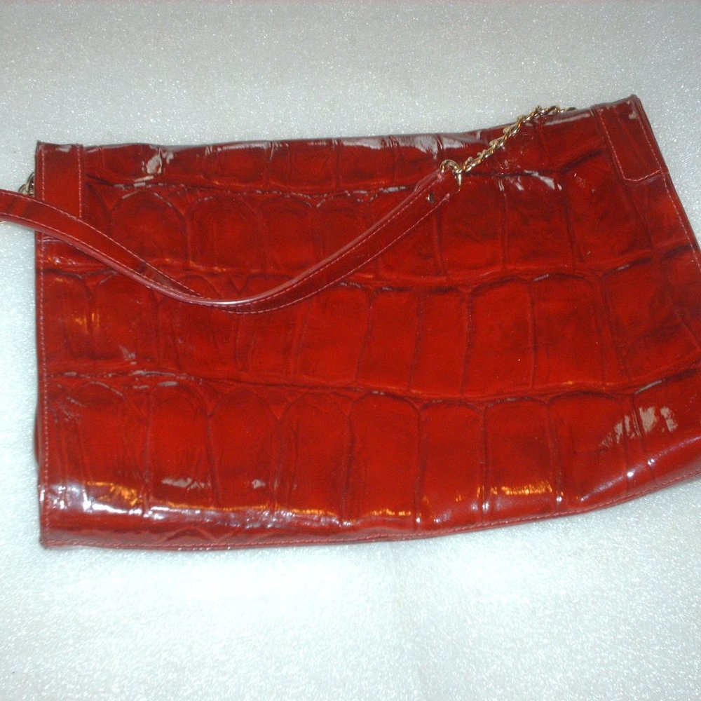 Very lovely Kate Spade leather alligator print purse - Picture 2 of 6